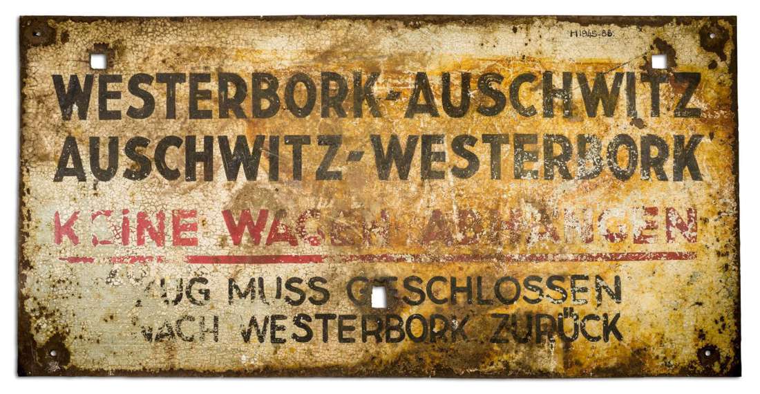Treinbord Westerbork-Auschwitz-Westerbork (Kamp Westerbork)
